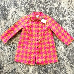 NWT Isaac Mizrahi x Target Houndstooth Coat 1x